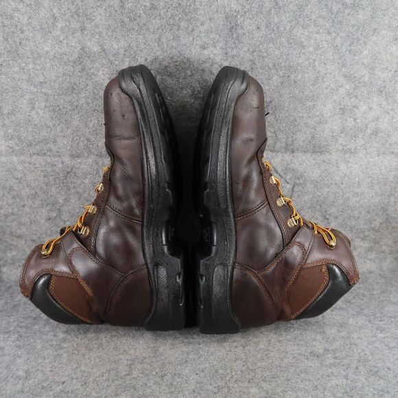 Red Wing Shoes Mens 12 Work Boot Leather Irish Setter Safety Toe Waterproof Ely - Picture 13 of 16